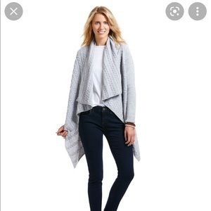 Vineyards and Vines Waterfall Cardigan